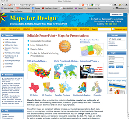 Editable PowerPoint Maps.