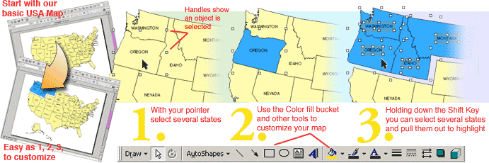 USA, County, World, Globe, Editable PowerPoint Maps for Sales and.