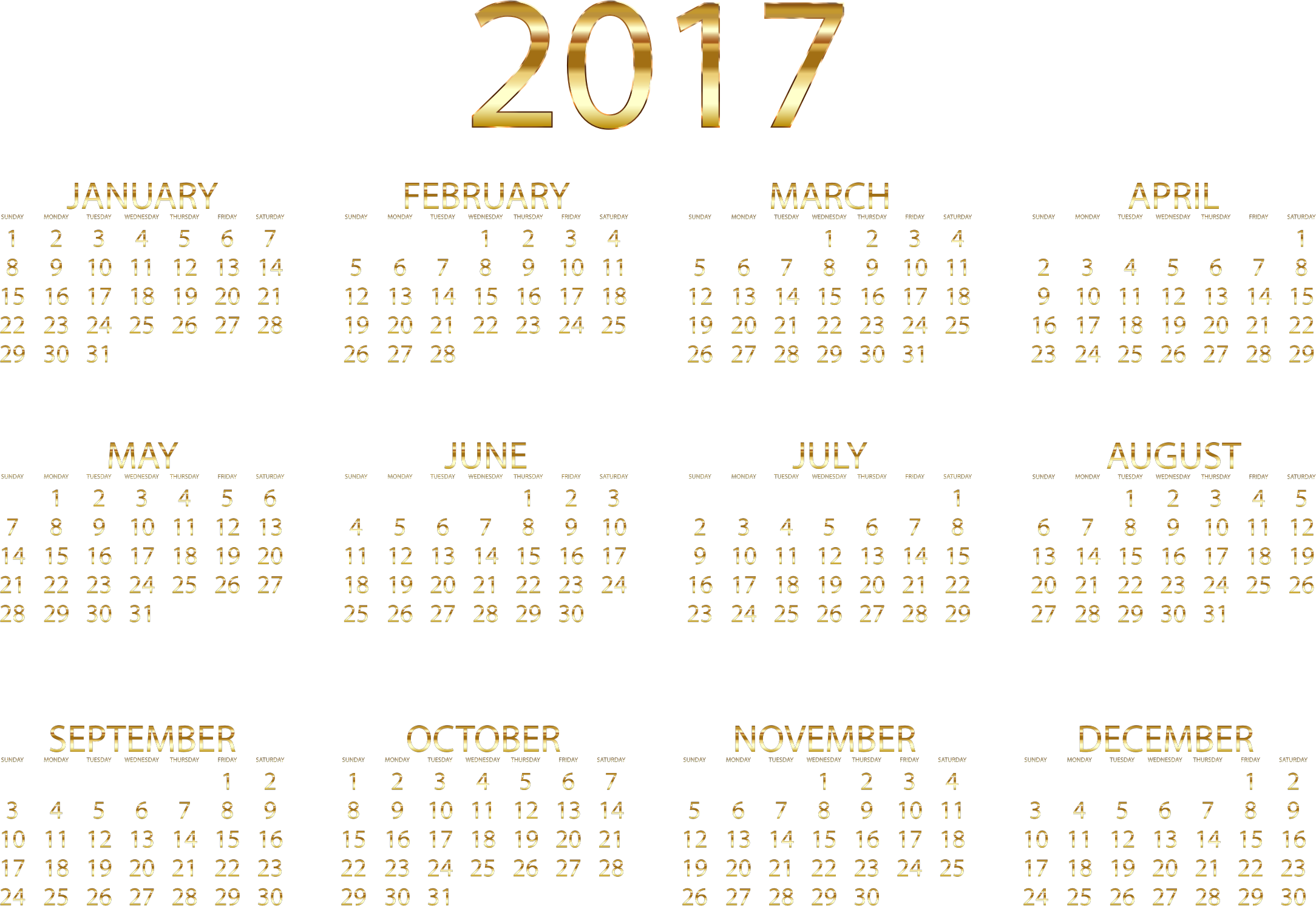 Calendar Pattern.
