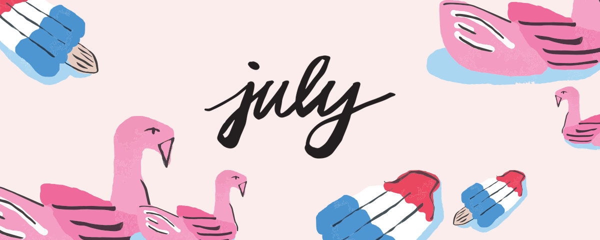 July 2017 Content Calendar.