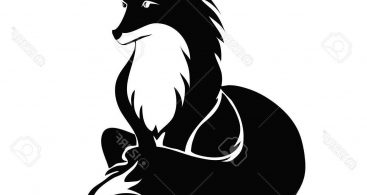 Tribal Fox Tattoo Vector Archives.