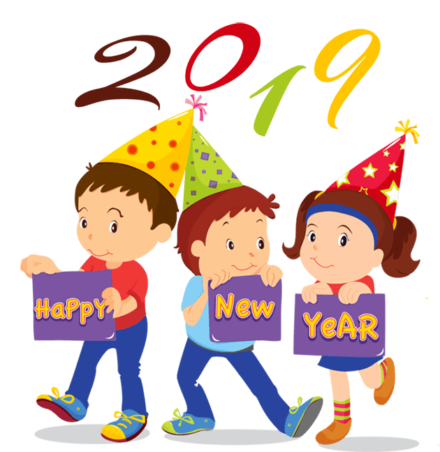 Happy New Year Clipart & Graphics 2019.