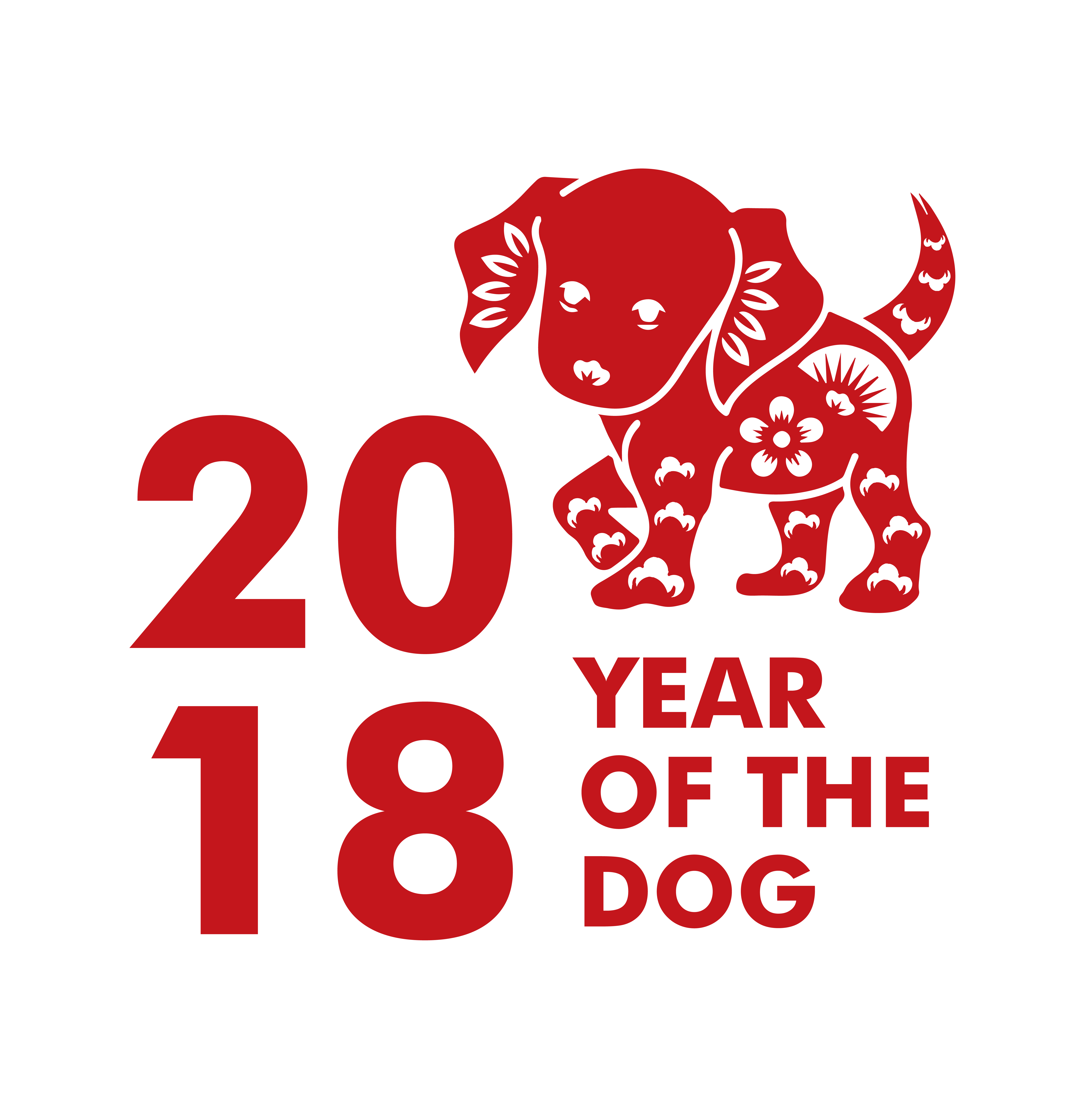 Chinese New Year 2018 Clipart Png.