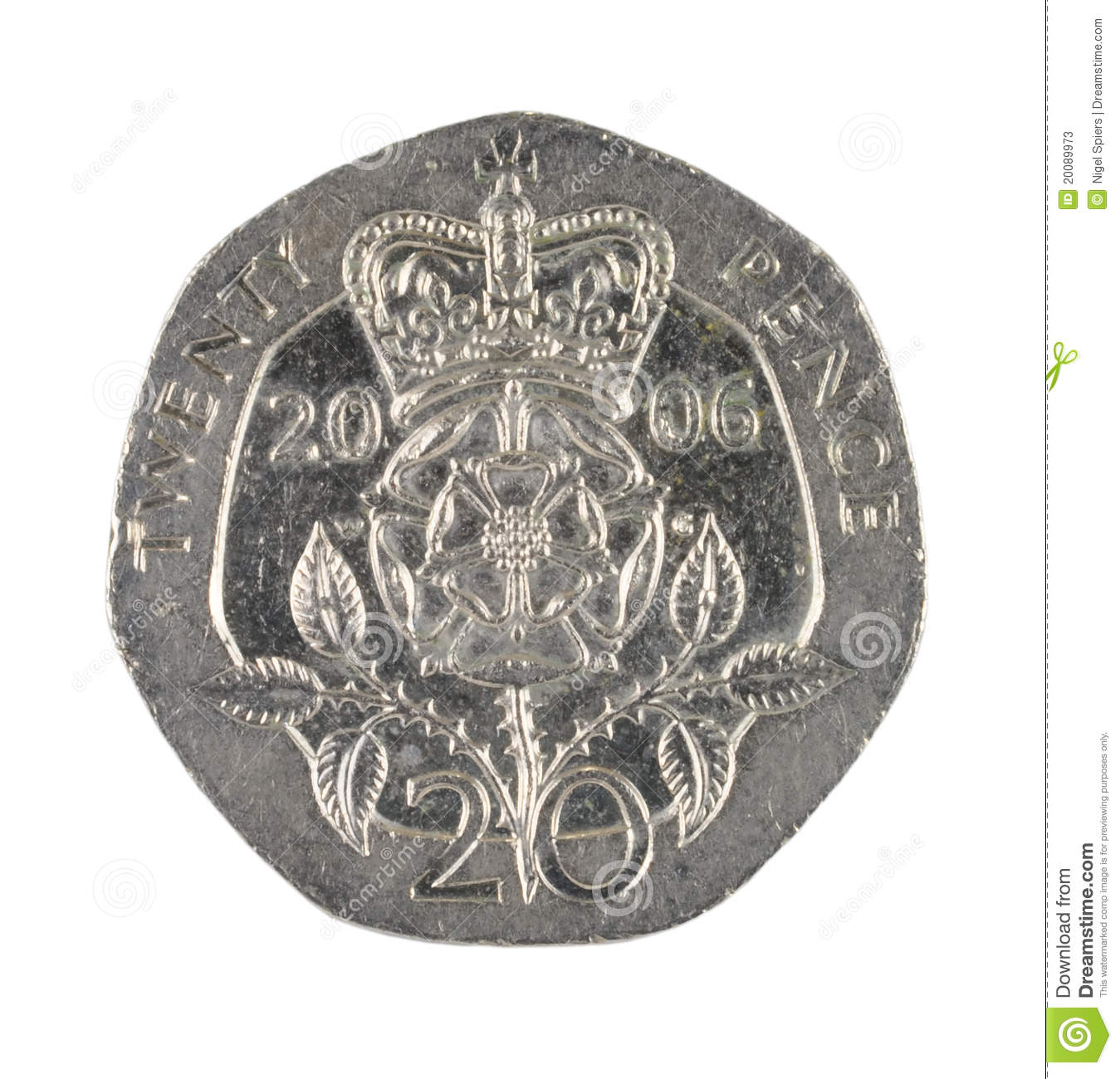 British Coin Clipart.