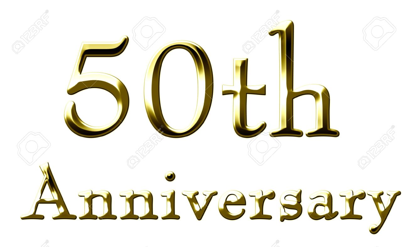 50th Anniversary Clipart.