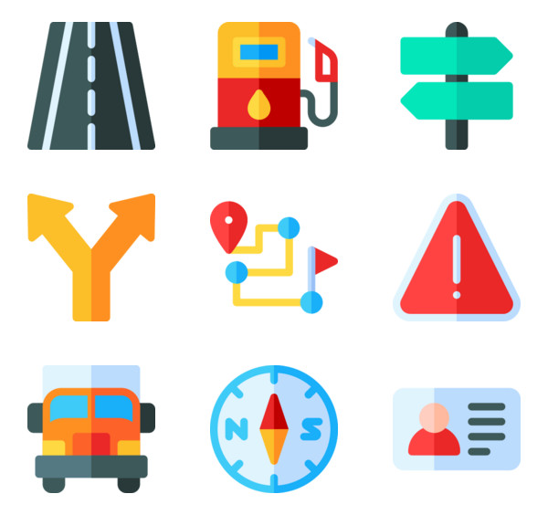 Highway Icons.