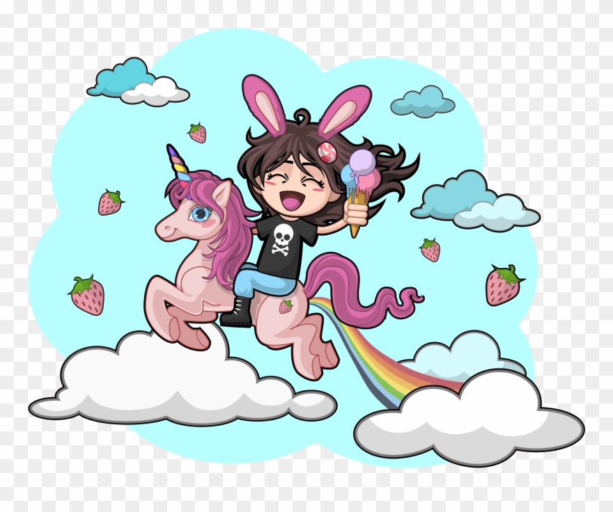 Unicorn And Rainbow In Happy Land Mini Pack.