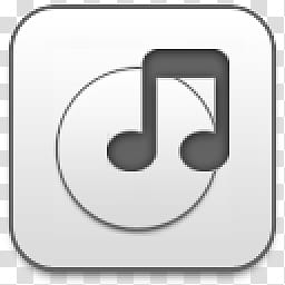 Albook extended , music gallery icon transparent background.