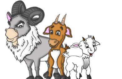 Male Goat Clipart.