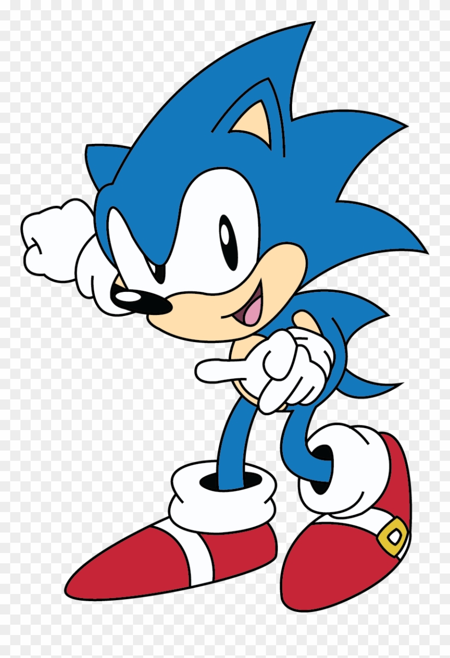 Classic Sonic Png.