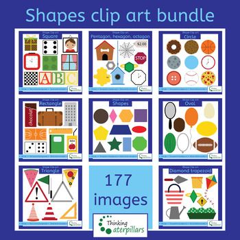 shapes bundle (2D objects).