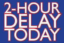 2 Hour Delay Clipart.