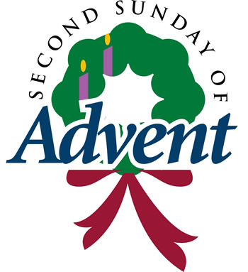 Second Sunday Of Advent Wreath Clipart.