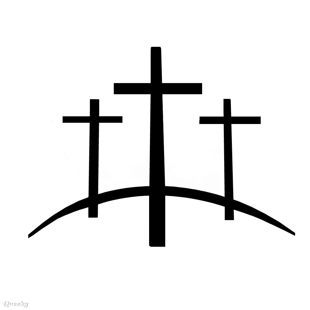 3 Crosses Clipart.