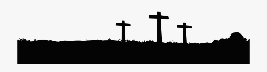 Cross On Hill Clipart.