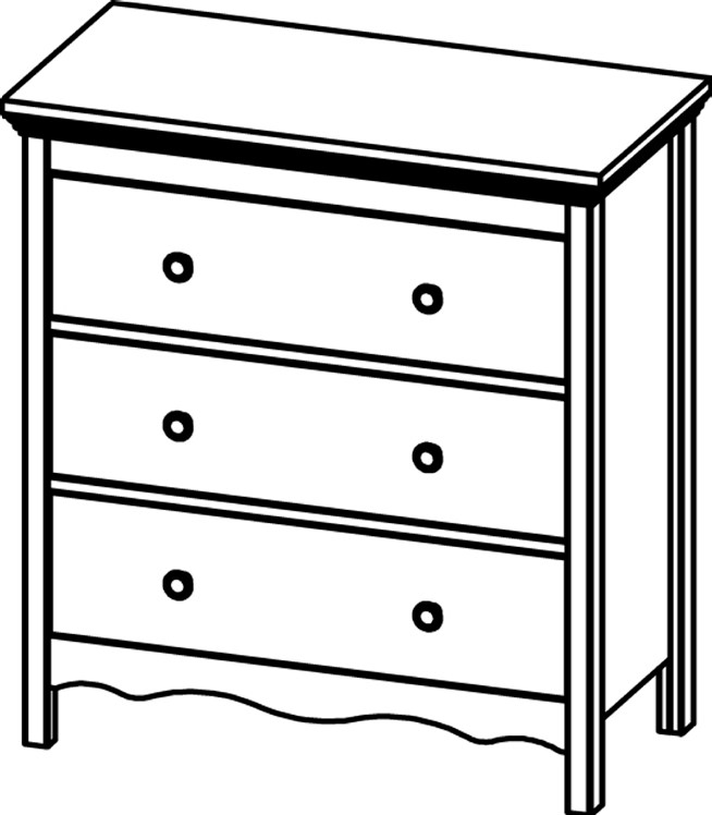 Download 3 drawer dresser clipart 14 free Cliparts | Download images on Clipground 2021