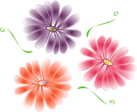 Flowers Clip Art.