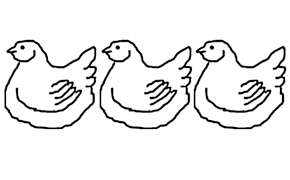 Collection of Hens clipart.
