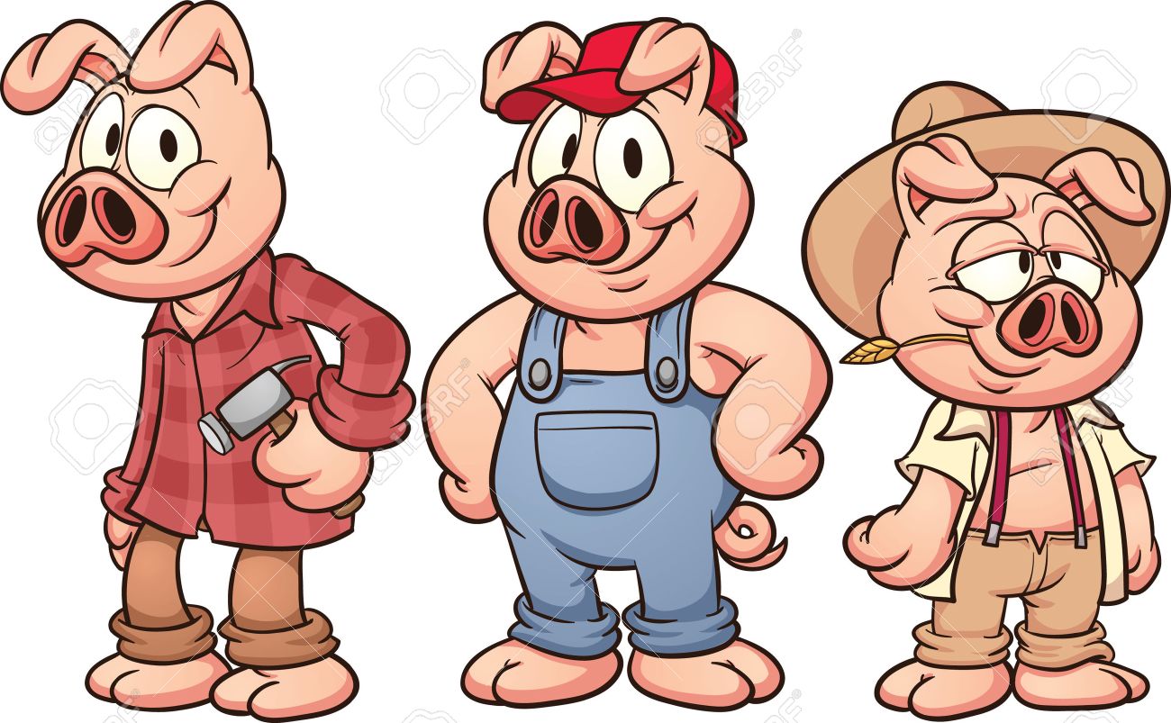 3 little pigs clipart 20 free Cliparts | Download images on Clipground 2023