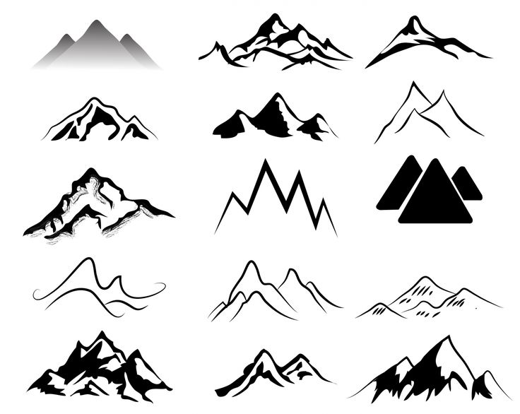 mountain outline