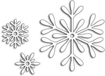 3 Snowflakes.