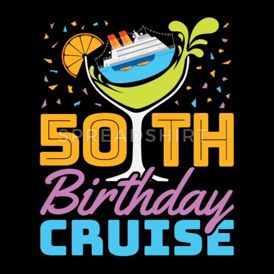 50th Birthday Cruise Apron.
