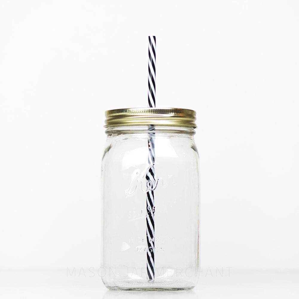 Minimalist Mason Jar Tumbler.