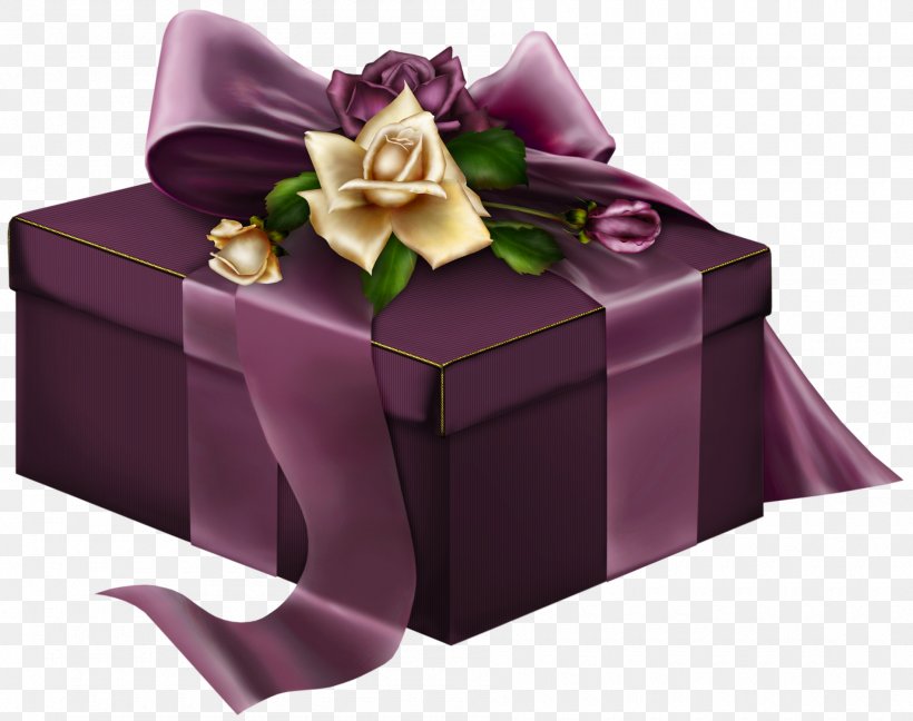 Christmas Gift Purple Clip Art, PNG, 1900x1502px, Gift, Box.