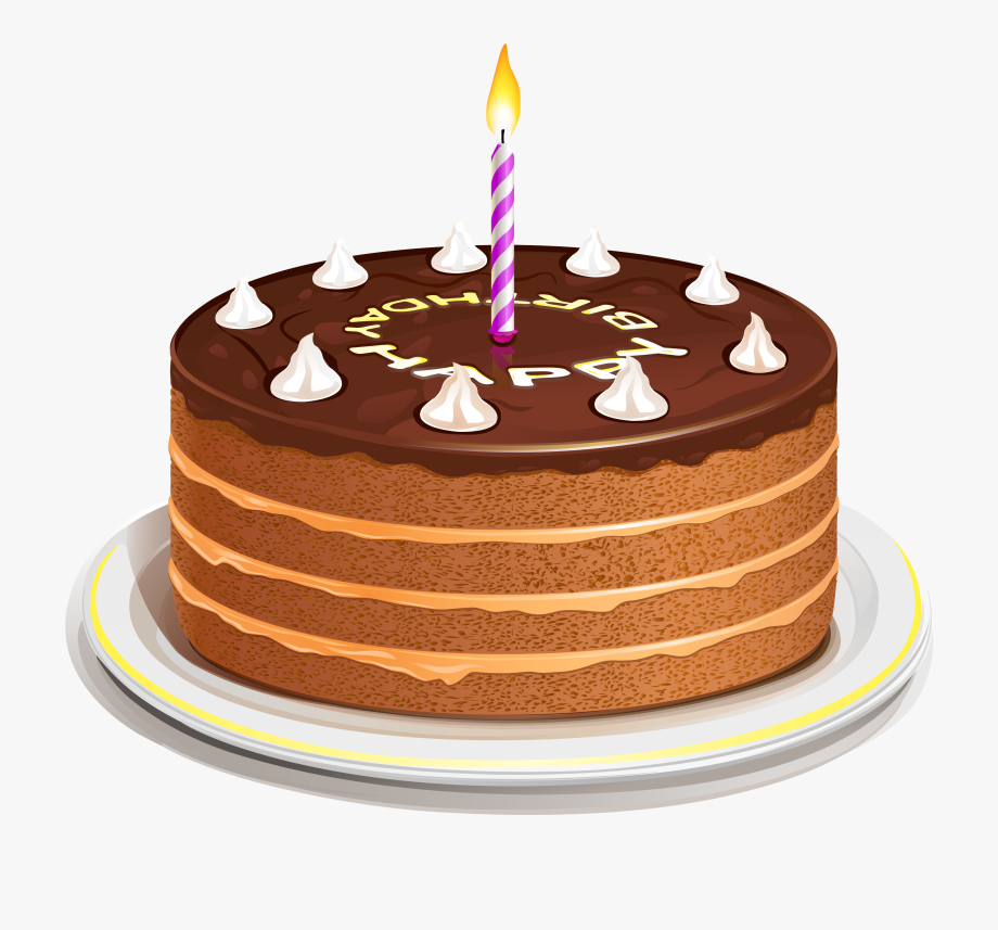 3d Birthday Cake Clipart.
