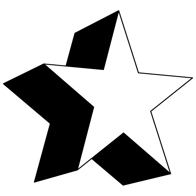 Download 3d star clipart outline 20 free Cliparts | Download images ...