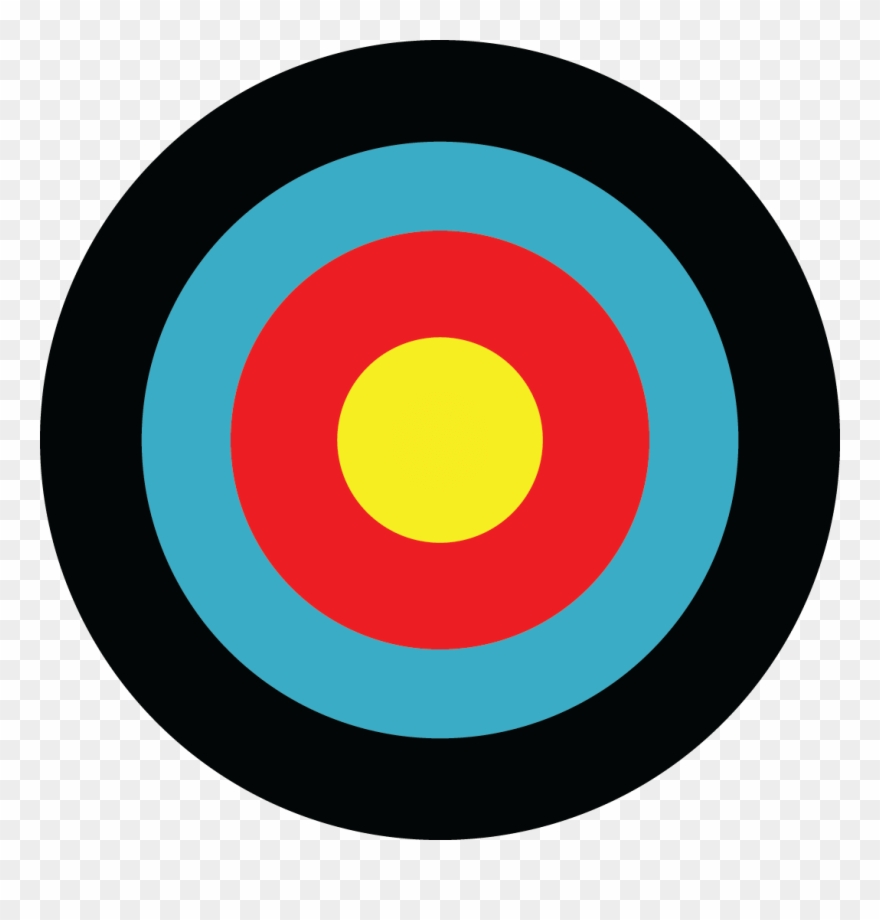 Archery Target Png Clipart (#1658834).