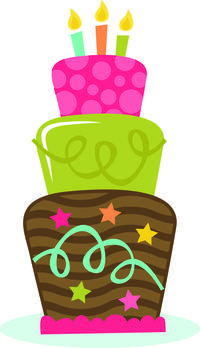 3rd birthday cake clipart 8 » Clipart Station.