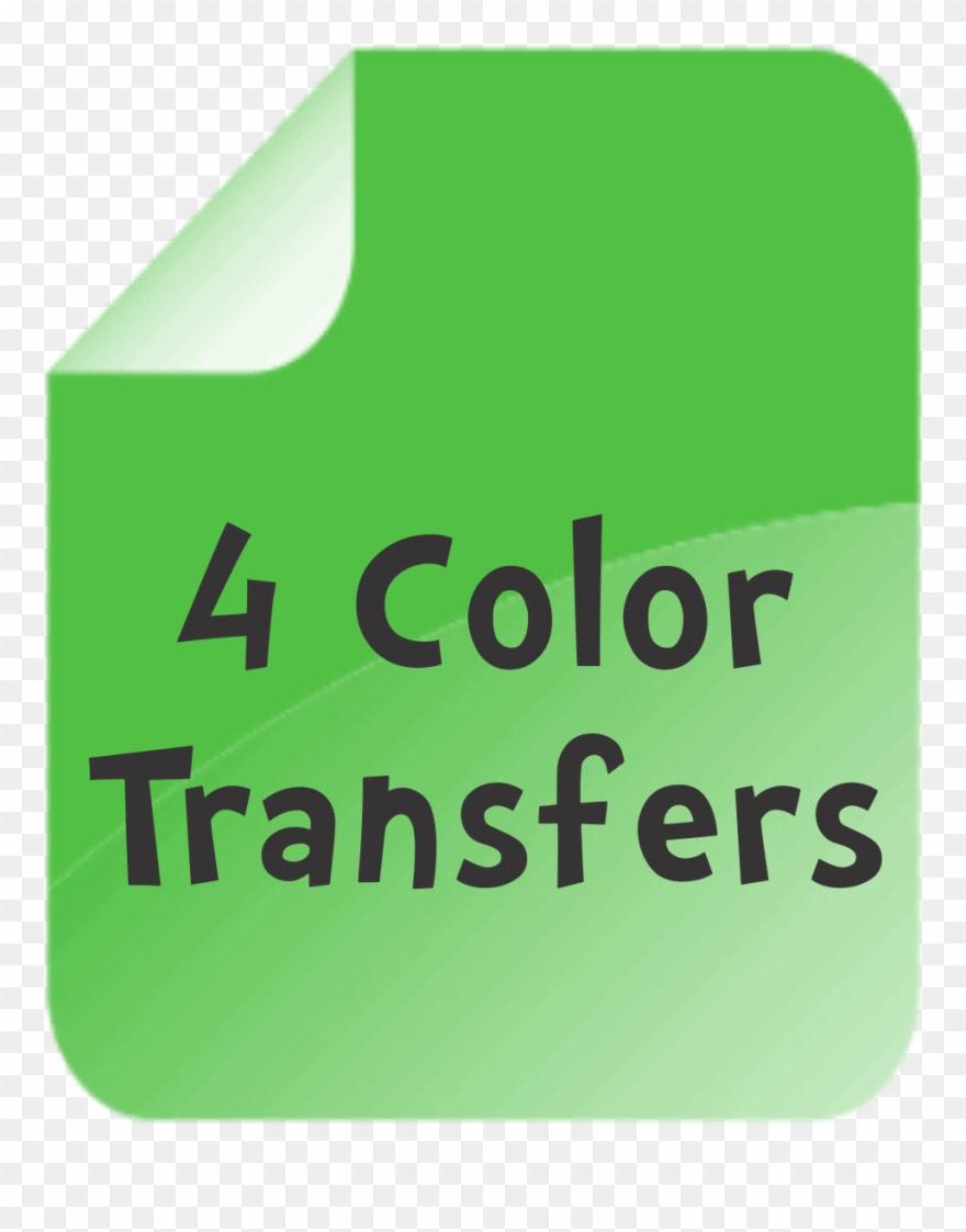 Custom Screen Print Transfers 4 Color.