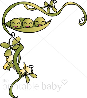 Three peas in a pod clipart 4 » Clipart Station.