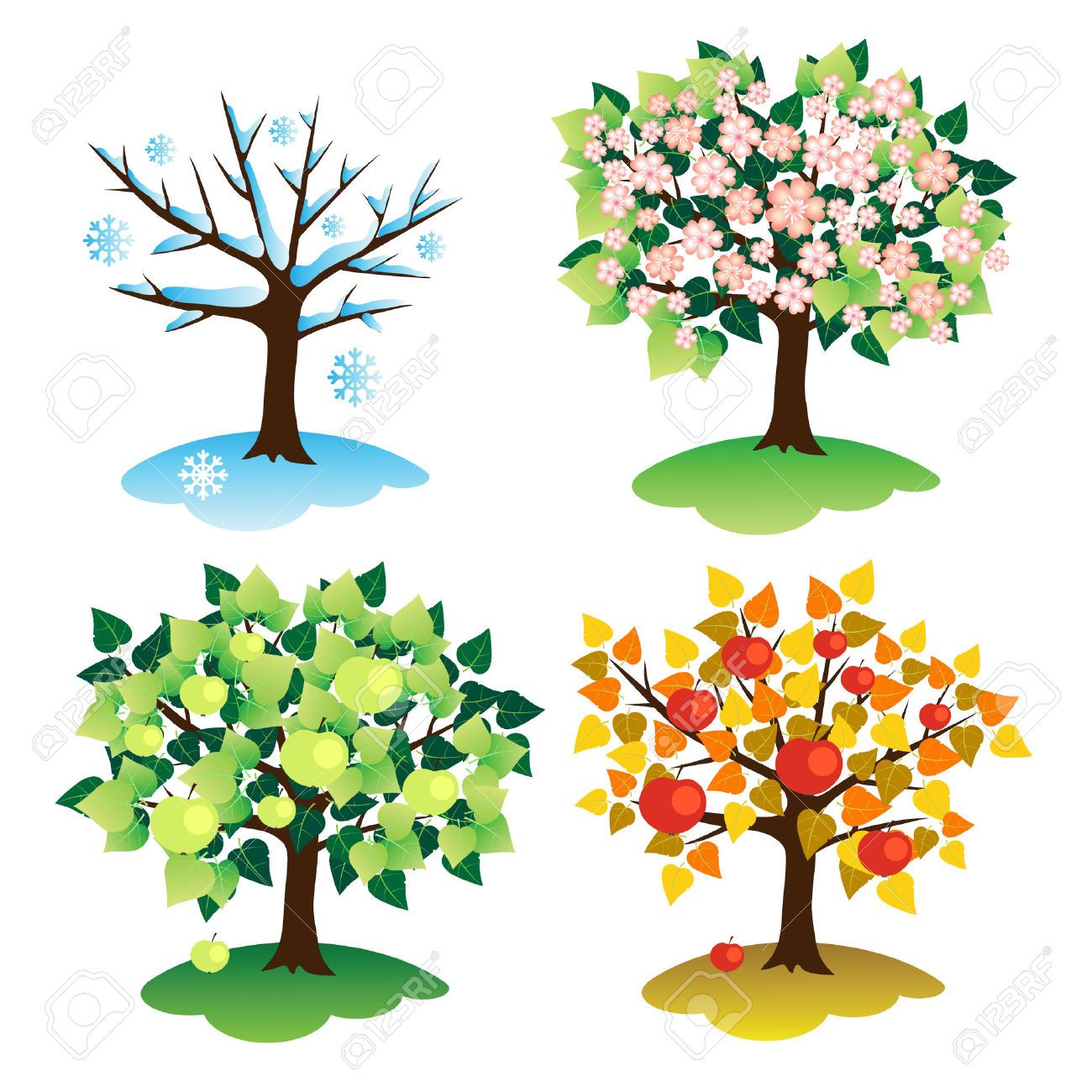 4 seasons clip art 20 free Cliparts | Download images on Clipground 2025