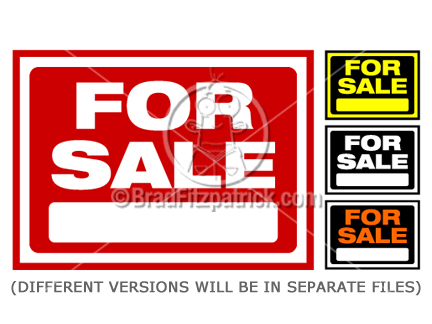 For sale sign clipart 4 » Clipart Station.