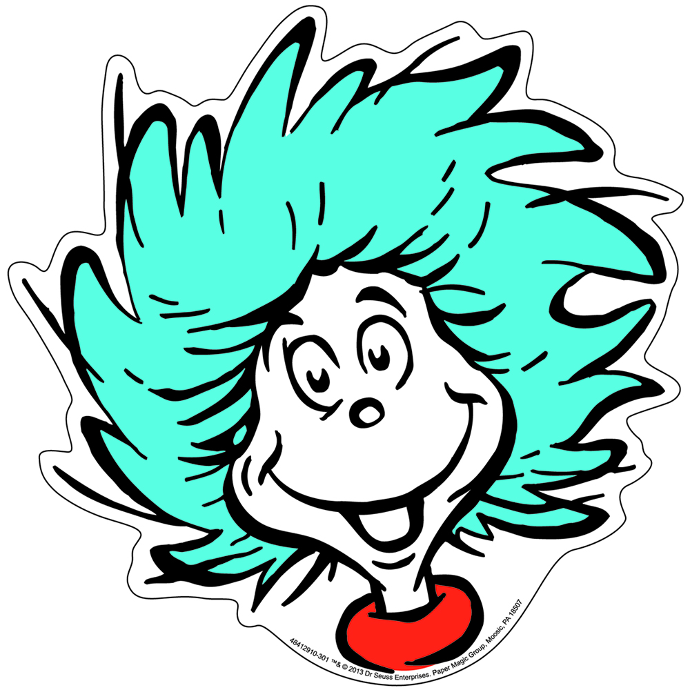 Images For Thing 1 And Thing 2 Printable Clip Art.