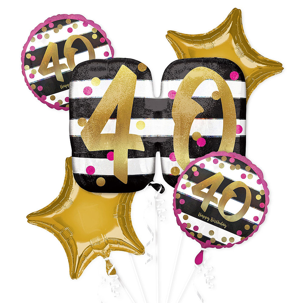 40th Birthday Balloons Clipart 10 Free Cliparts Download Images On