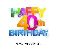40th birthday clip art 20 free Cliparts | Download images on Clipground ...