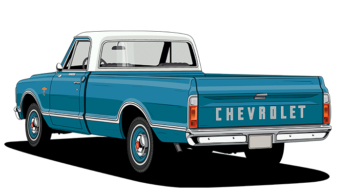 Chevy Truck Clip Art