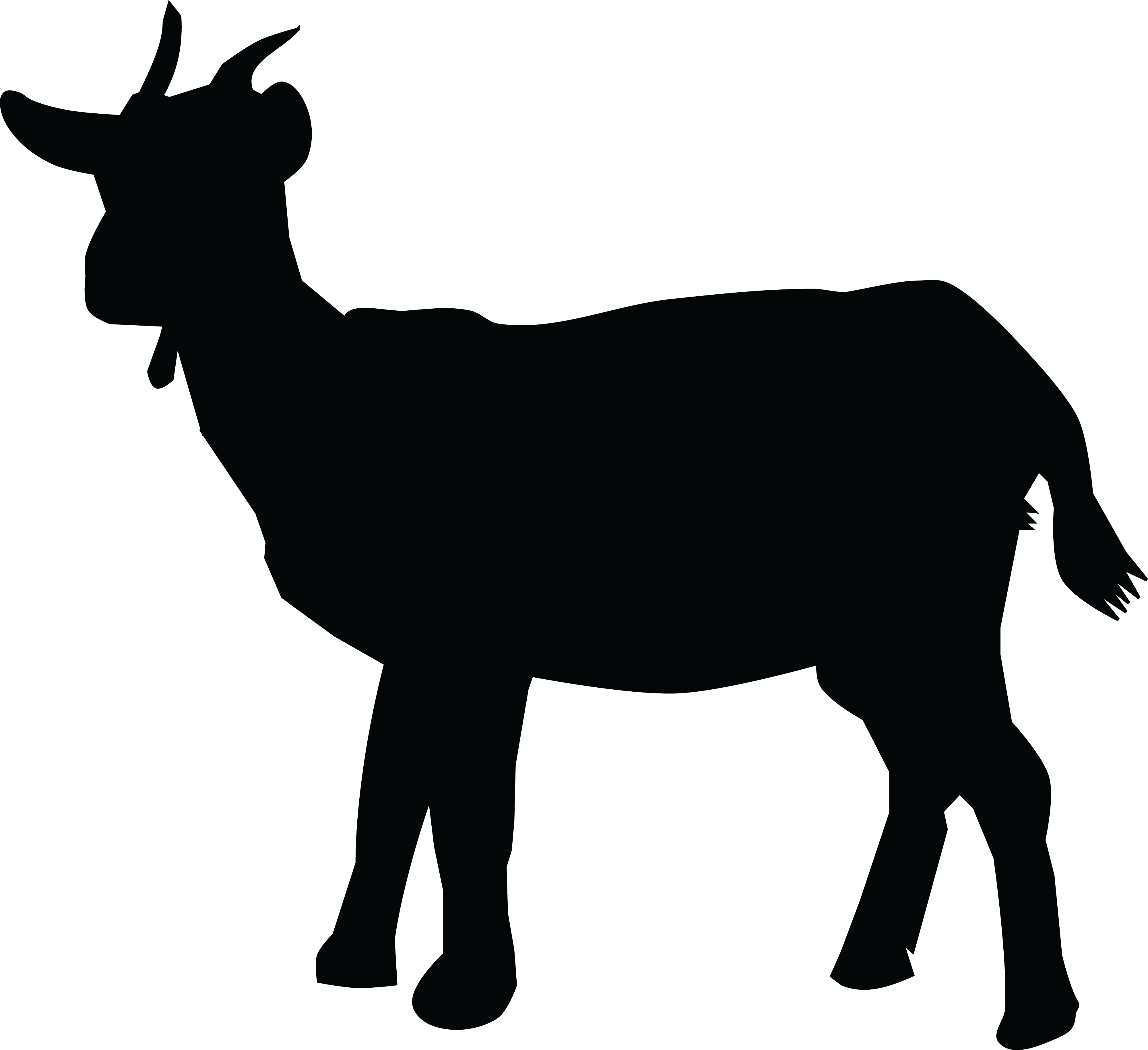 Dairy Goat Silhouette at GetDrawings.com.