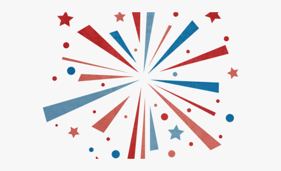 4th Of July Fireworks Clipart.