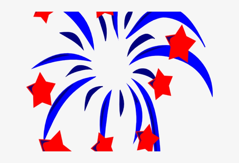 Fireworks Clipart 4th July.