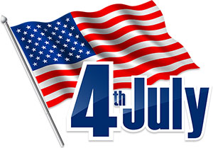 4th Of July Animations and Free Clipart.