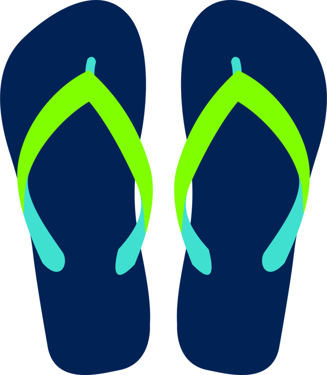 Flip Flop Clipart Black And White.