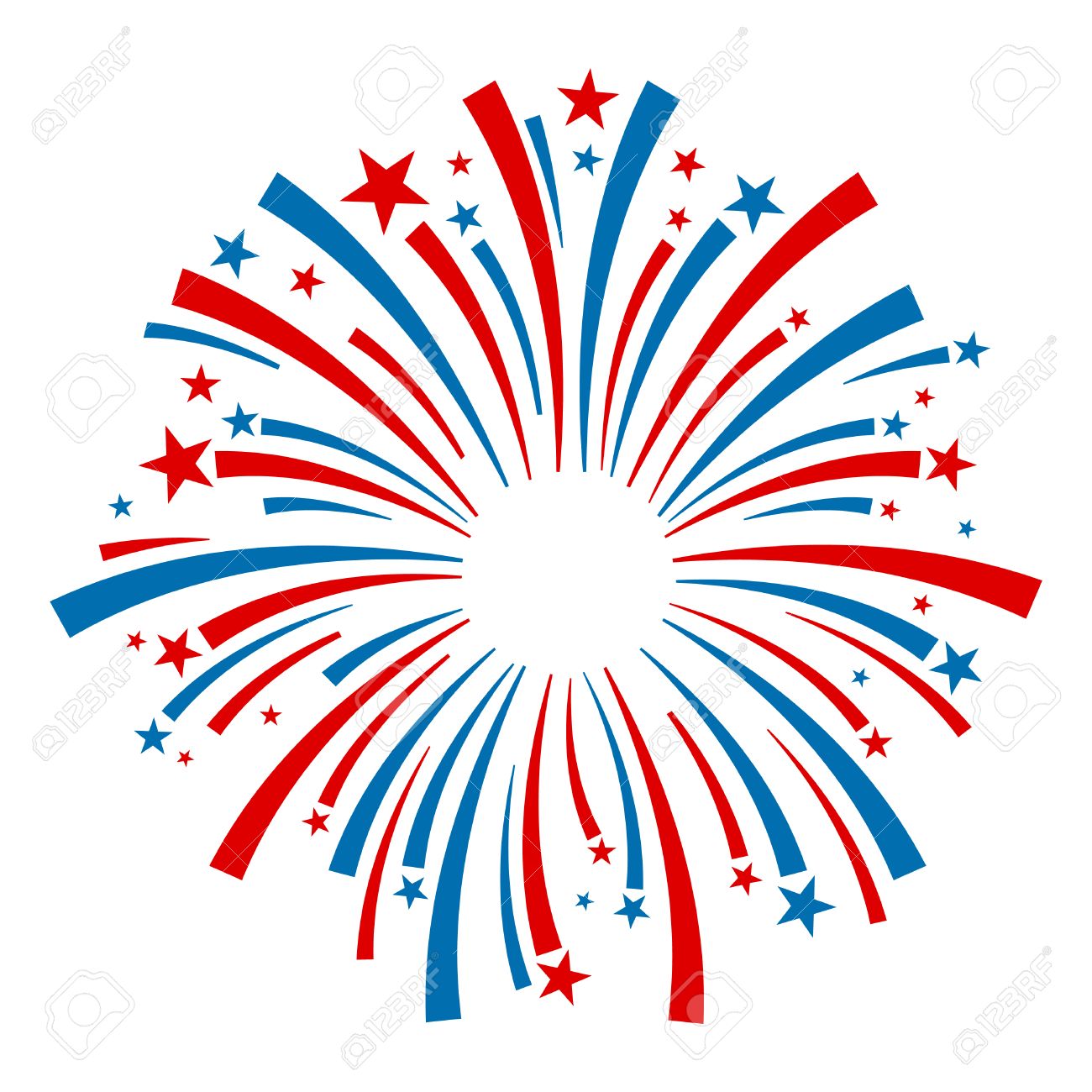 4th Of July Fireworks Clipart Free Download Clip Art.
