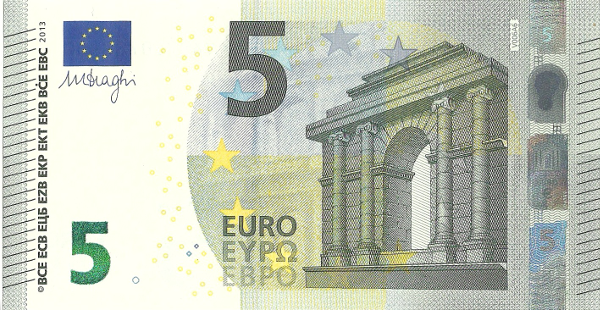 Euro Bill PNG.