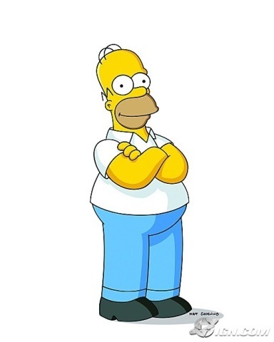 What\'s that thing on Homer Simpson\'s face?.