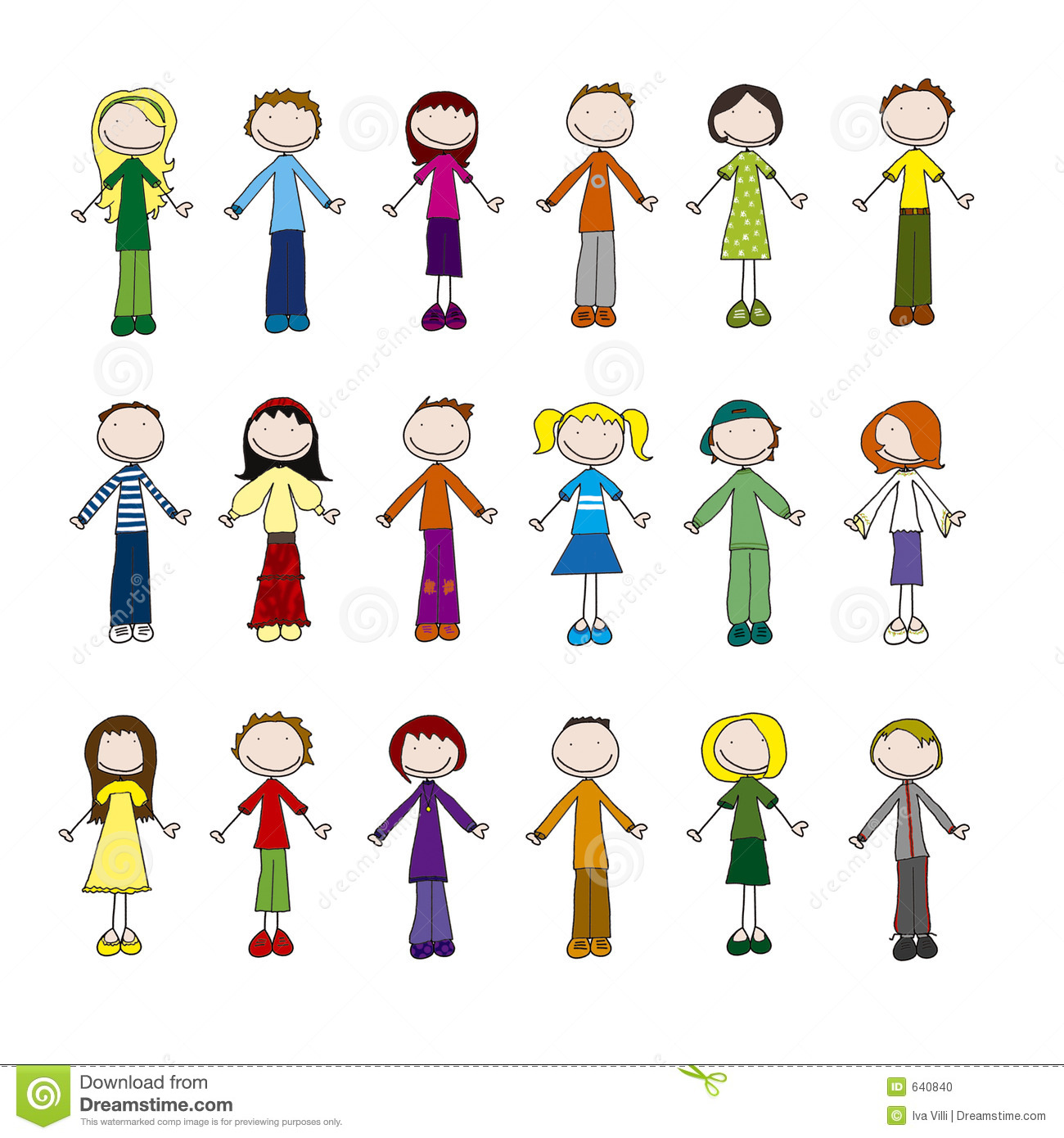 different people different strengths clipart 20 free ...