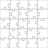 508 Puzzle Pieces free clipart.